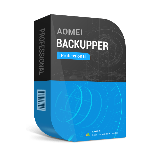 Aomei Backupper Professional – 2 datorer – 1 års uppdateringar