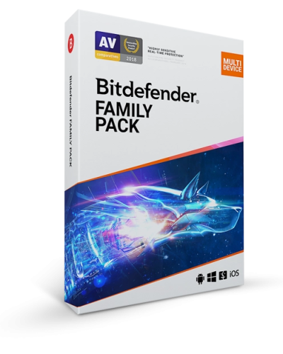 Bitdefender Family Pack 2024 – 15 Apparaten – 1 Jaar