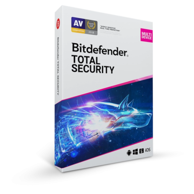 Bitdefender Total Security 2024 – 10 Apparaten – 1 Jaar
