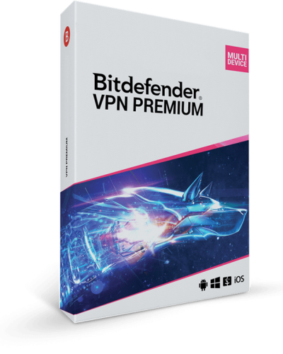 Bitdefender Premium VPN – 10 enheter – 1 år