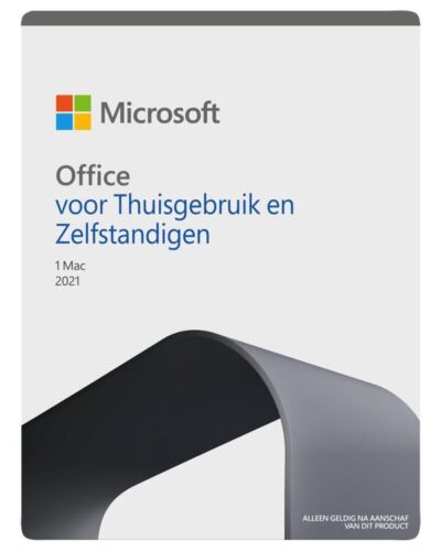 Microsoft Office 2021 voor Thuisgebruik en Zelfstandigen – 1 Mac